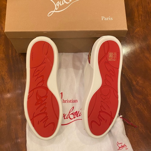 ❌SOLD❌ Authentic Louboutin Red-Sole Sneakers (NWT) - Picture 1 of 7